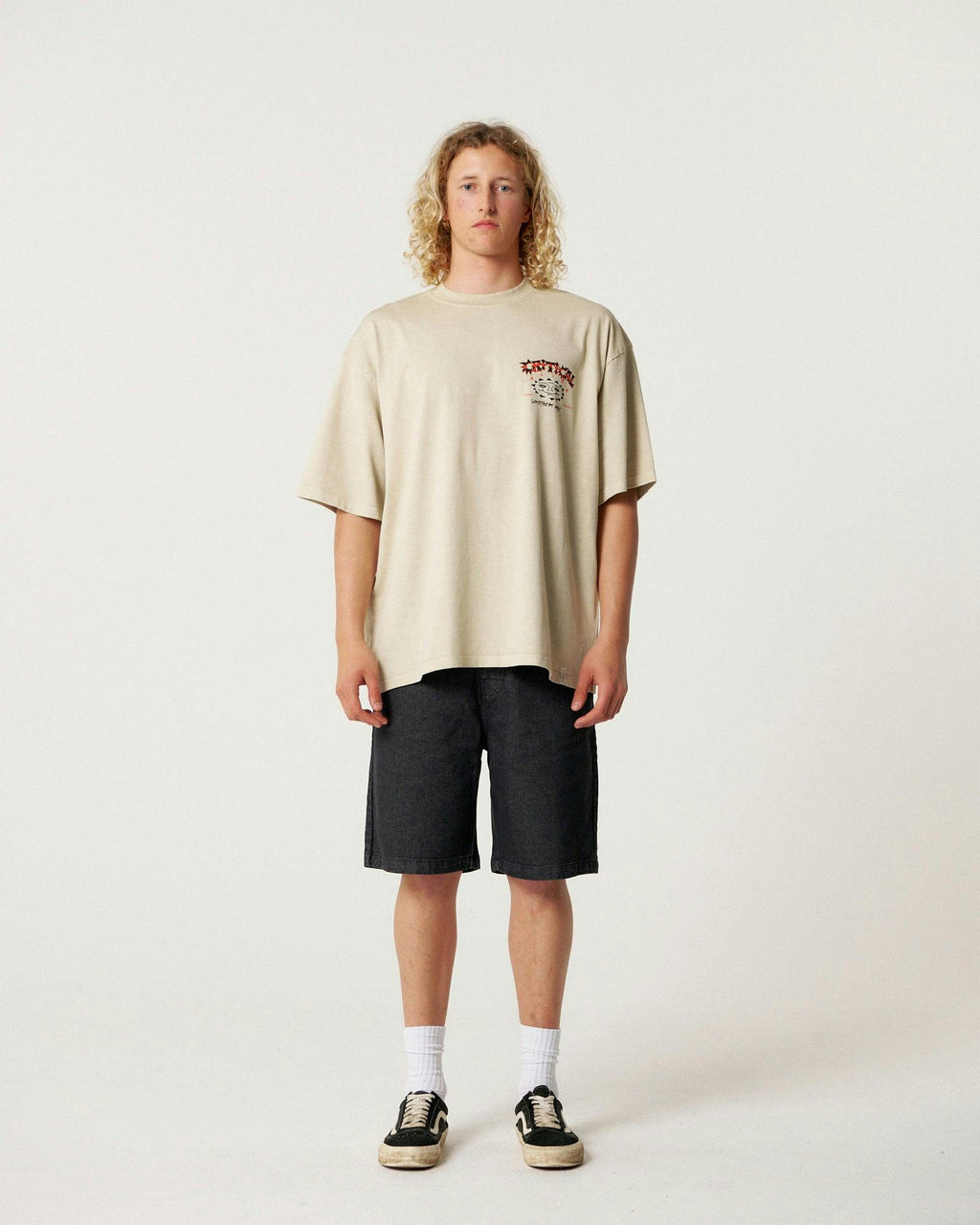 Joystick Jumbo Tee - Ecru