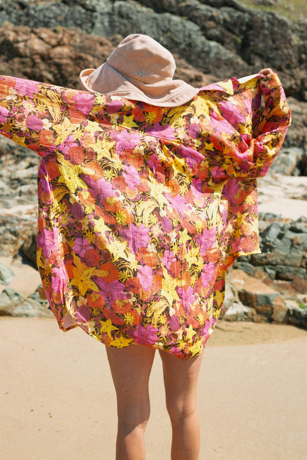 Oversized Shirt in Fruity