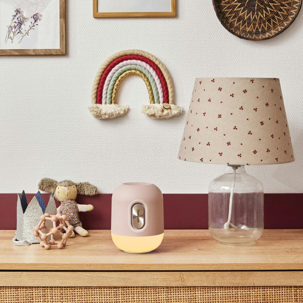 Kreafunk Kids Glowie Bluetooth Speaker W/ Light - Dusty Rose