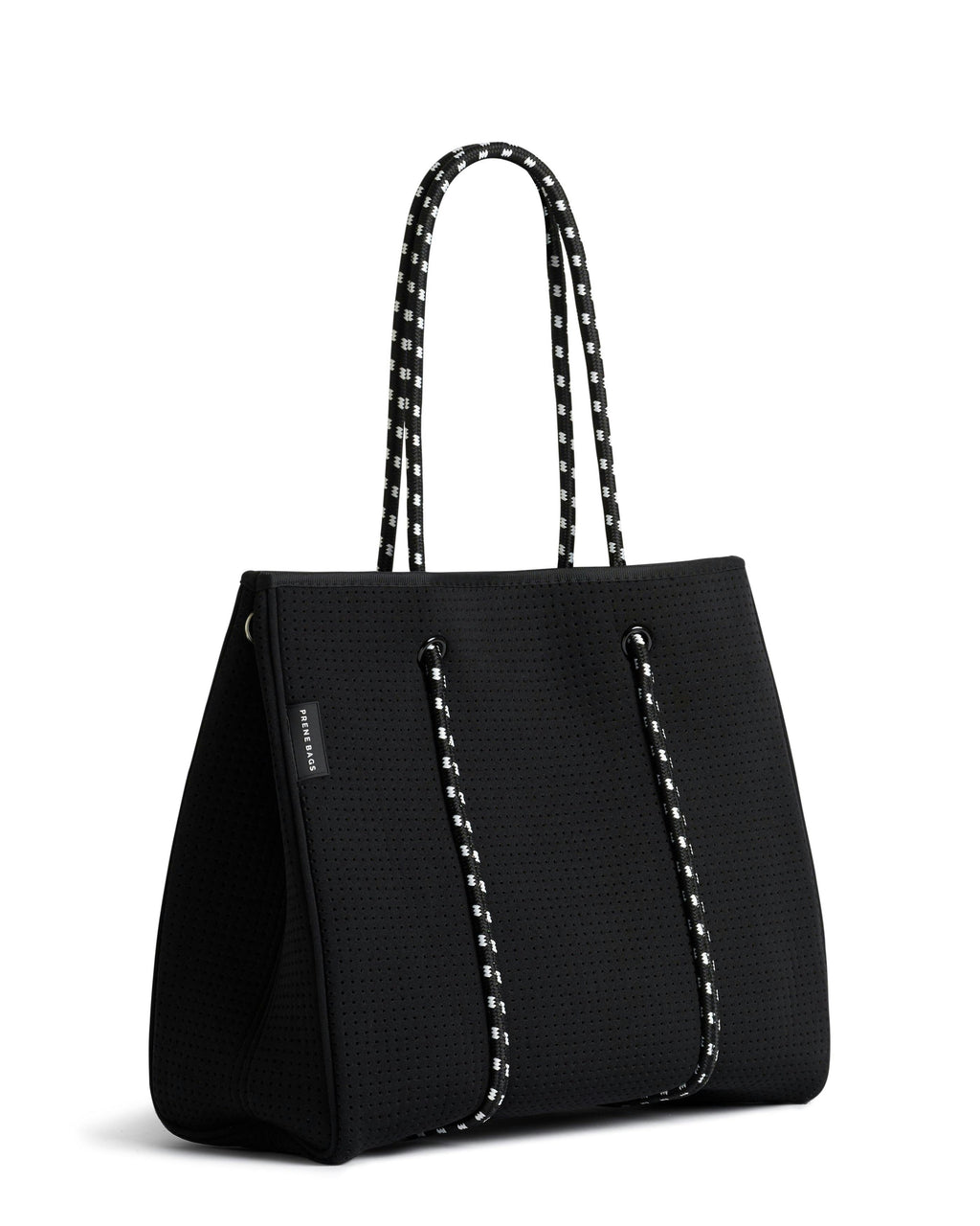 Prene | The Brighton Bag (BLACK) Neoprene Tote Bag