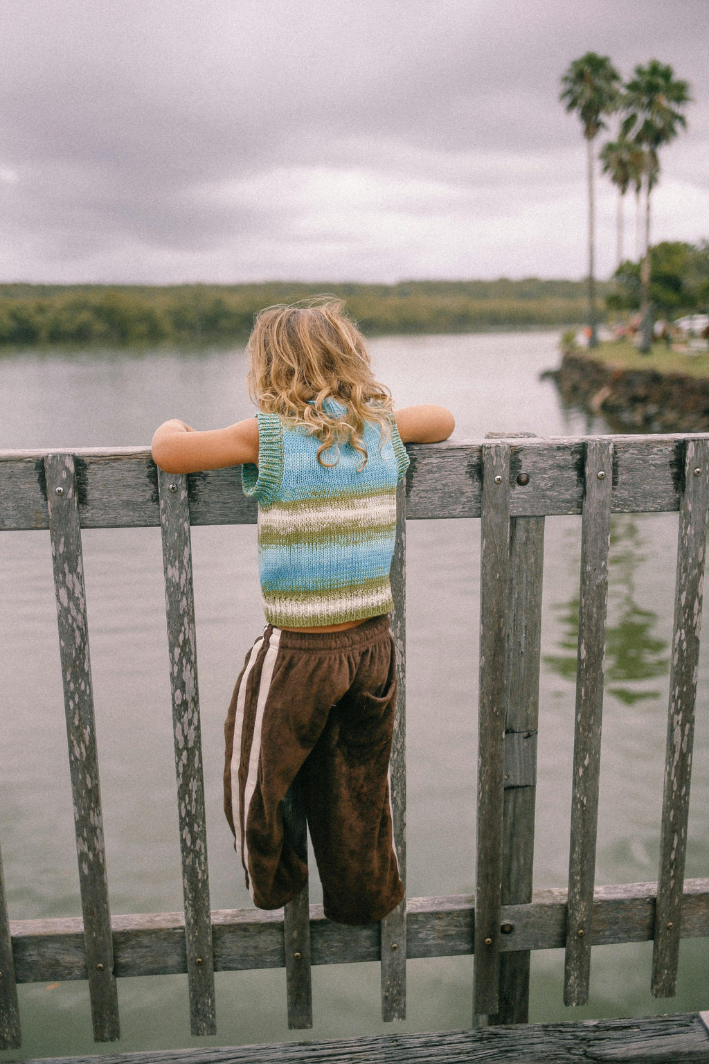 Mini Terry Pant Chocolate