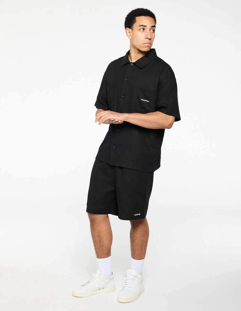 Linen Summer Shirt - Black