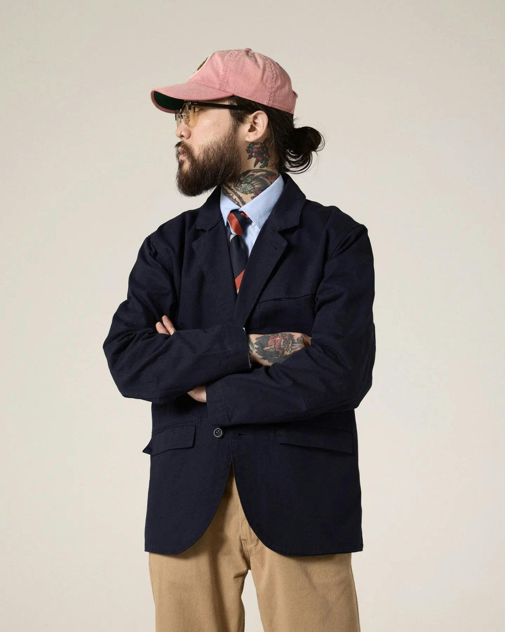 Uskees 3047 Docklands Blazer in Midnight Blue