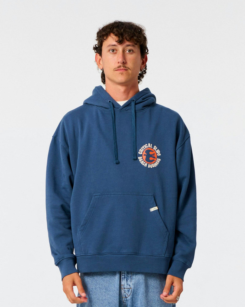 Seabird Hood - Worker Blue