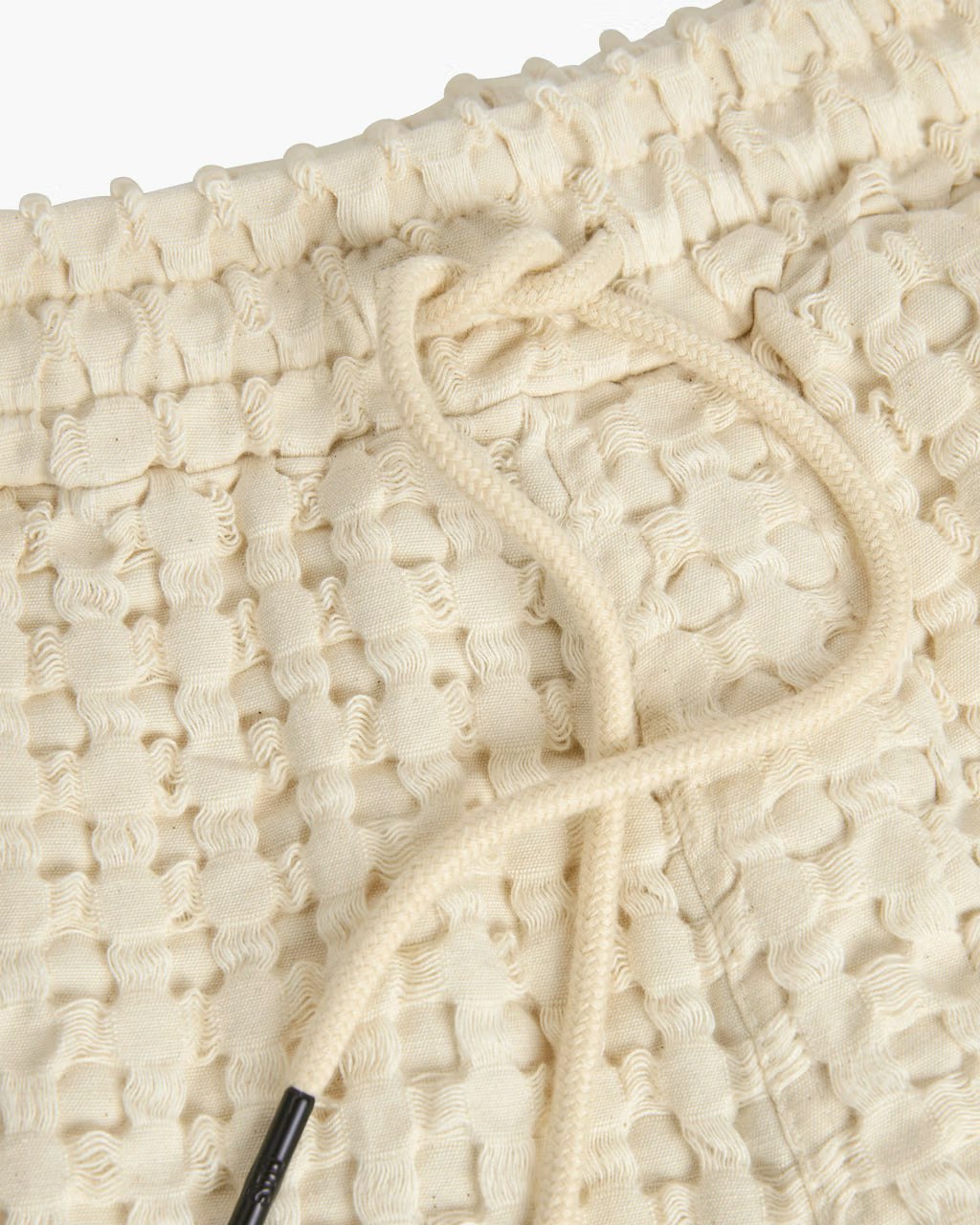 OAS Ecru Porto Waffle Short