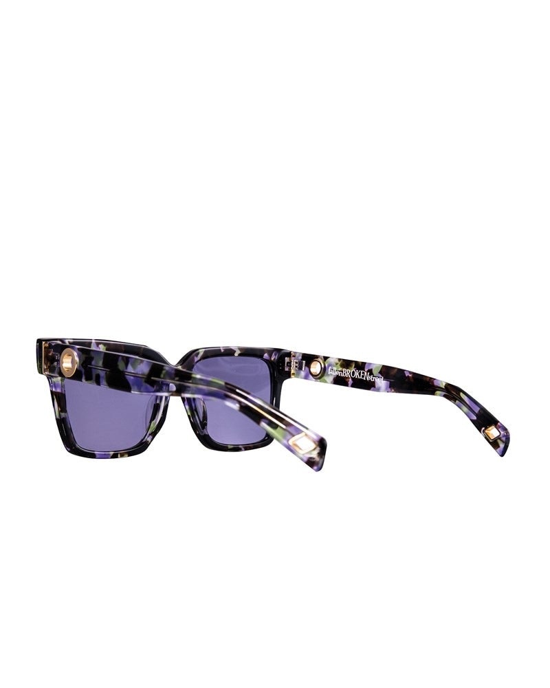 THE SOLAR FLARE Sunglasses Moondust | Polarised Purple Lenses