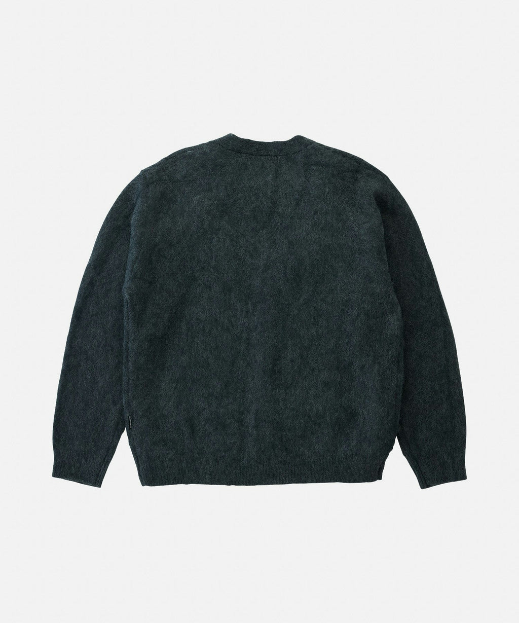 Gramicci Mohair Cardigan in Charcoal