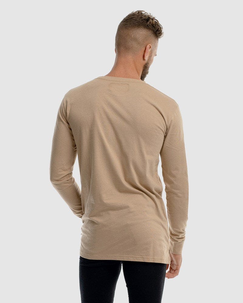 Classic Embroidery Long Sleeve Tee