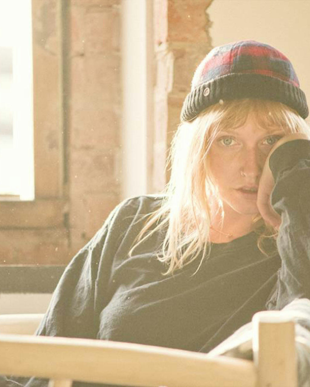 The New Yorker Cap – Red Tartan