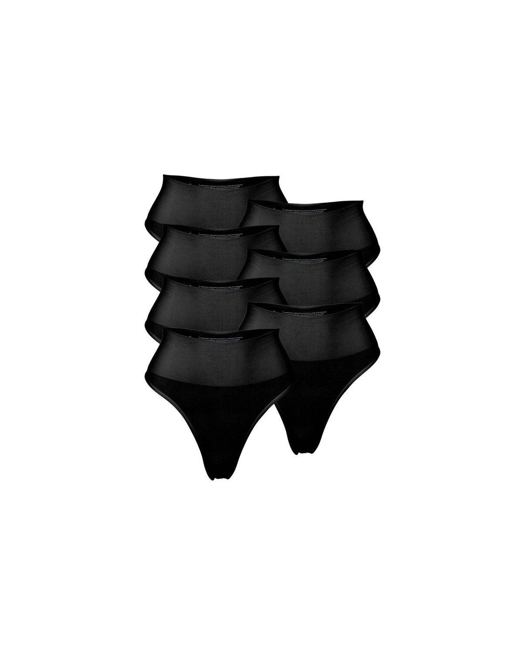 ChiChi Modal G-String Underwear 7 Pack - Black