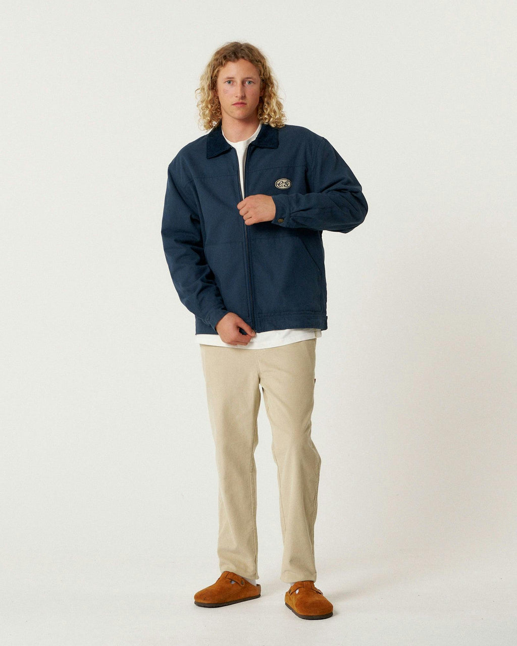Resin Jacket - Worker Blue