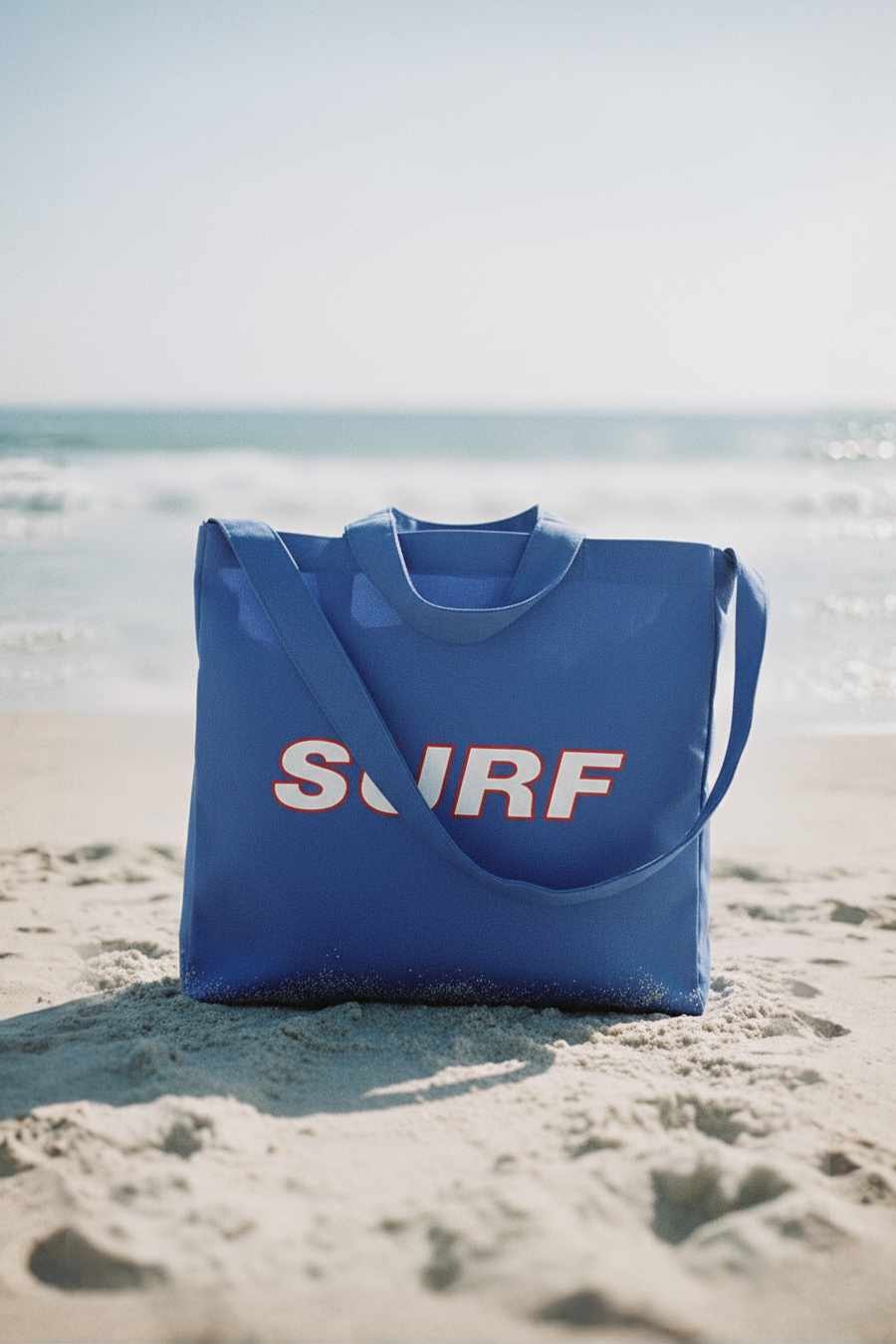 Premium Tote Bag ― Blue