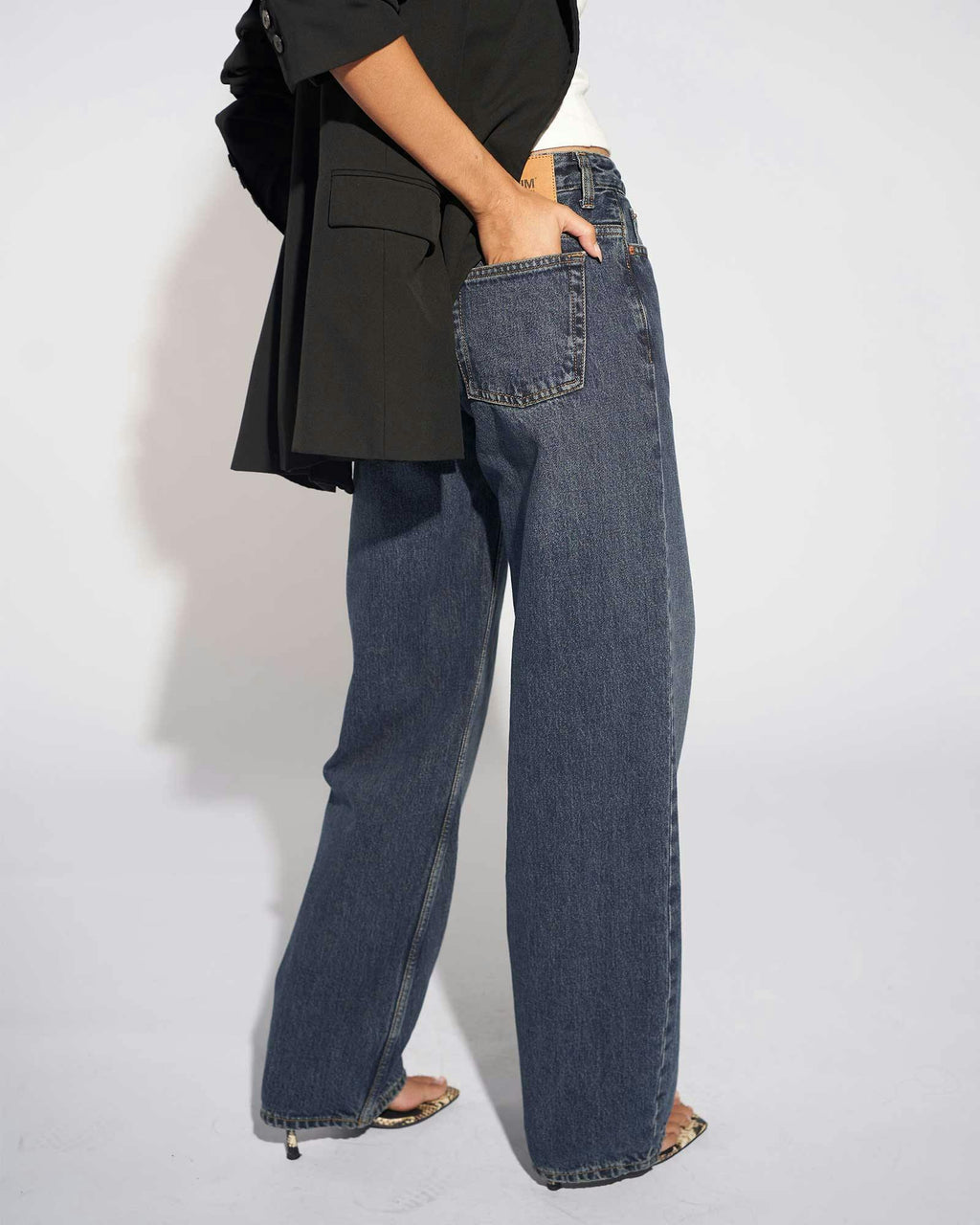 Hill Low Relaxed Jeans - Canyon Dark Used