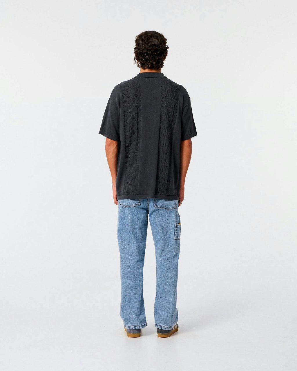 Trader Knit Shirt - Vintage Black