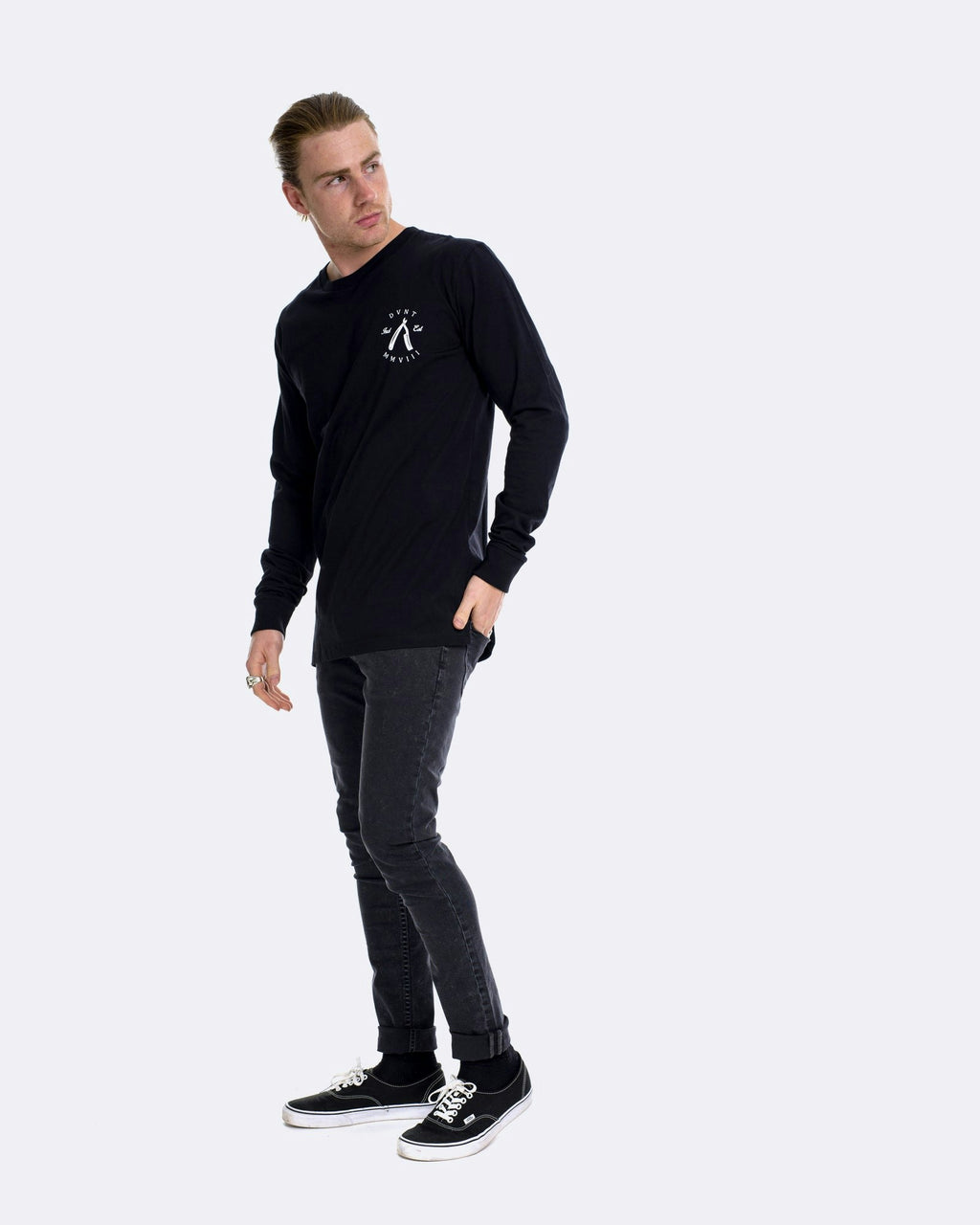 Rough Cuts Long Sleeve Tee