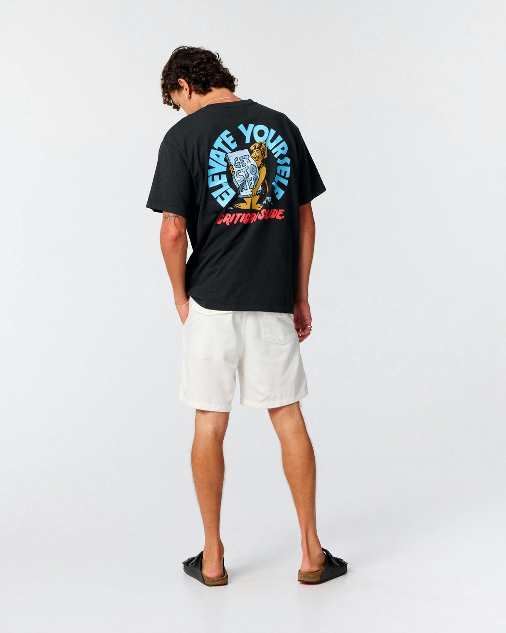 Levitate Tee - Vintage Black