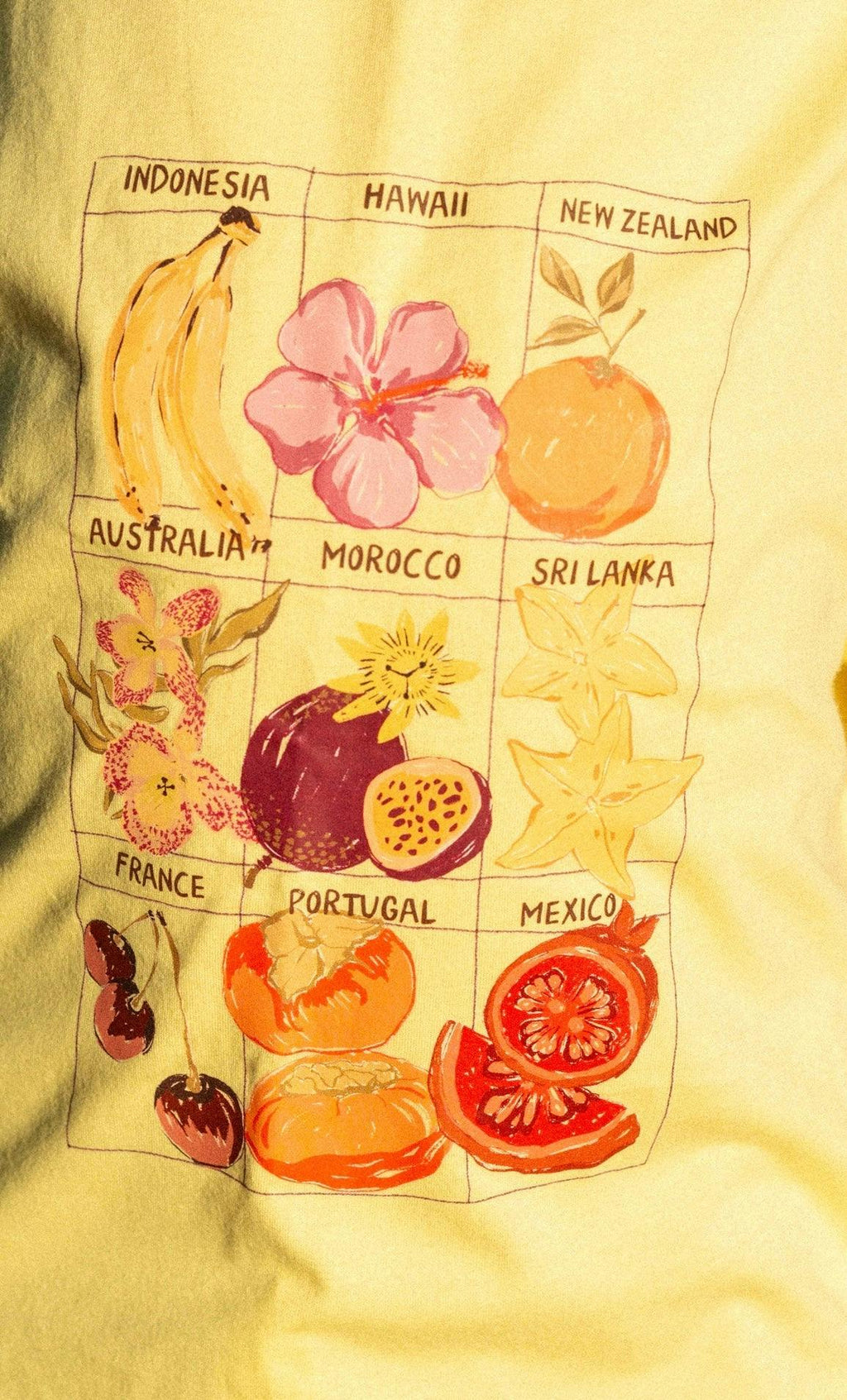 Artist Tee - Fruity Print