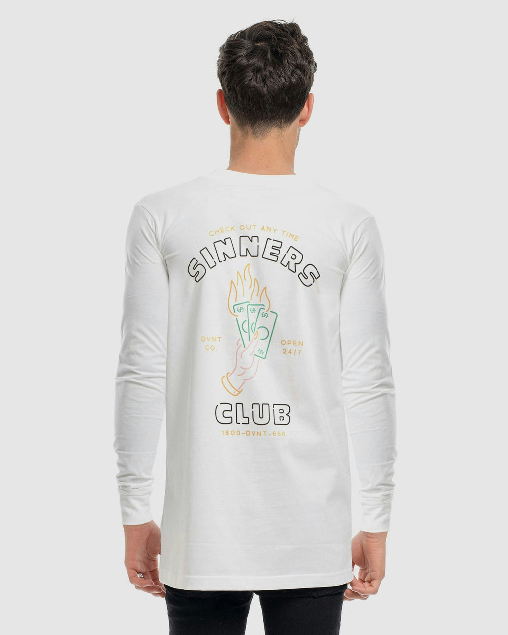 Sinners Club Long Sleeve Tee
