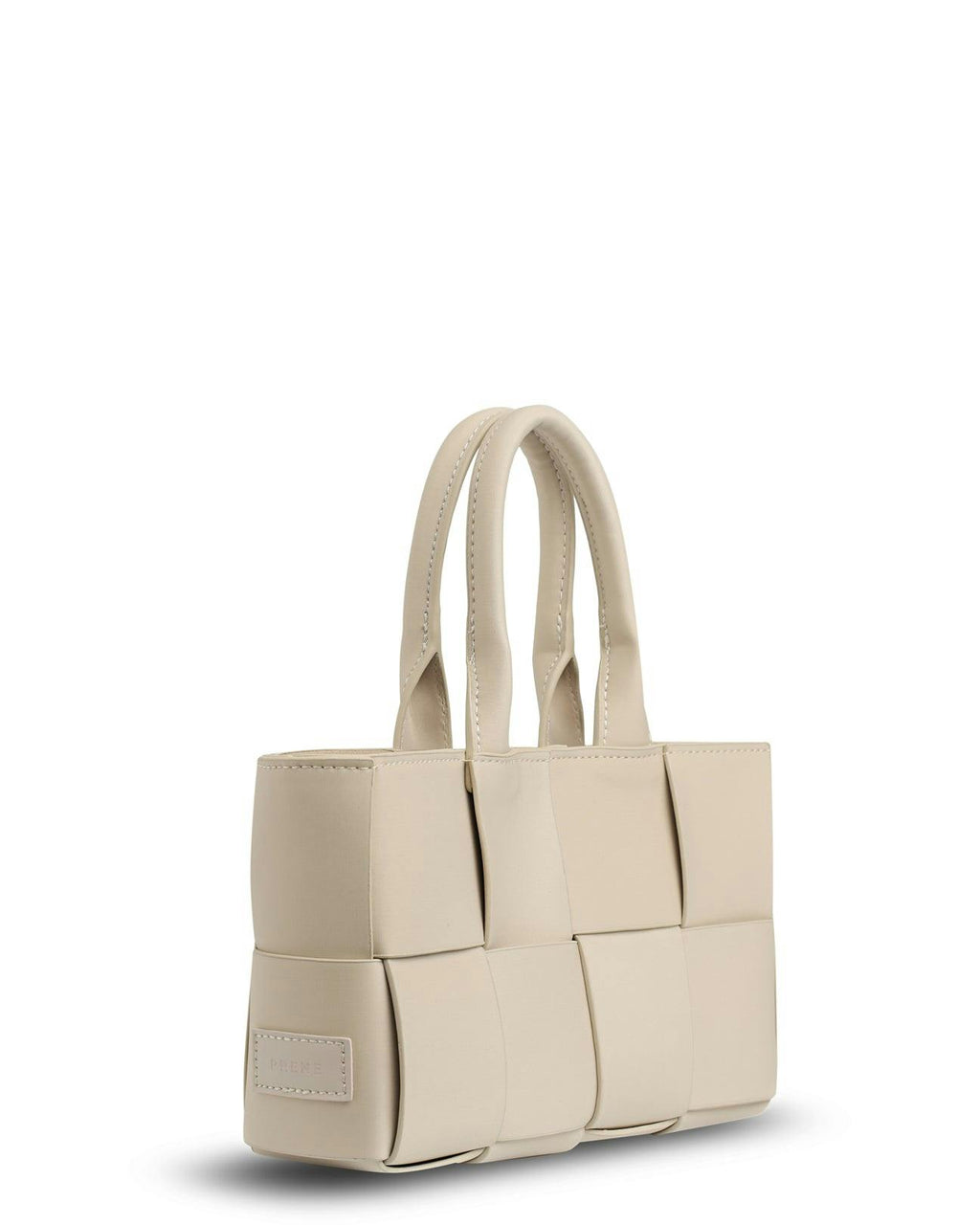 Prene | The Martini Bag (BUFF BEIGE) Woven Neoprene Mini Tote/Crossbody Bag