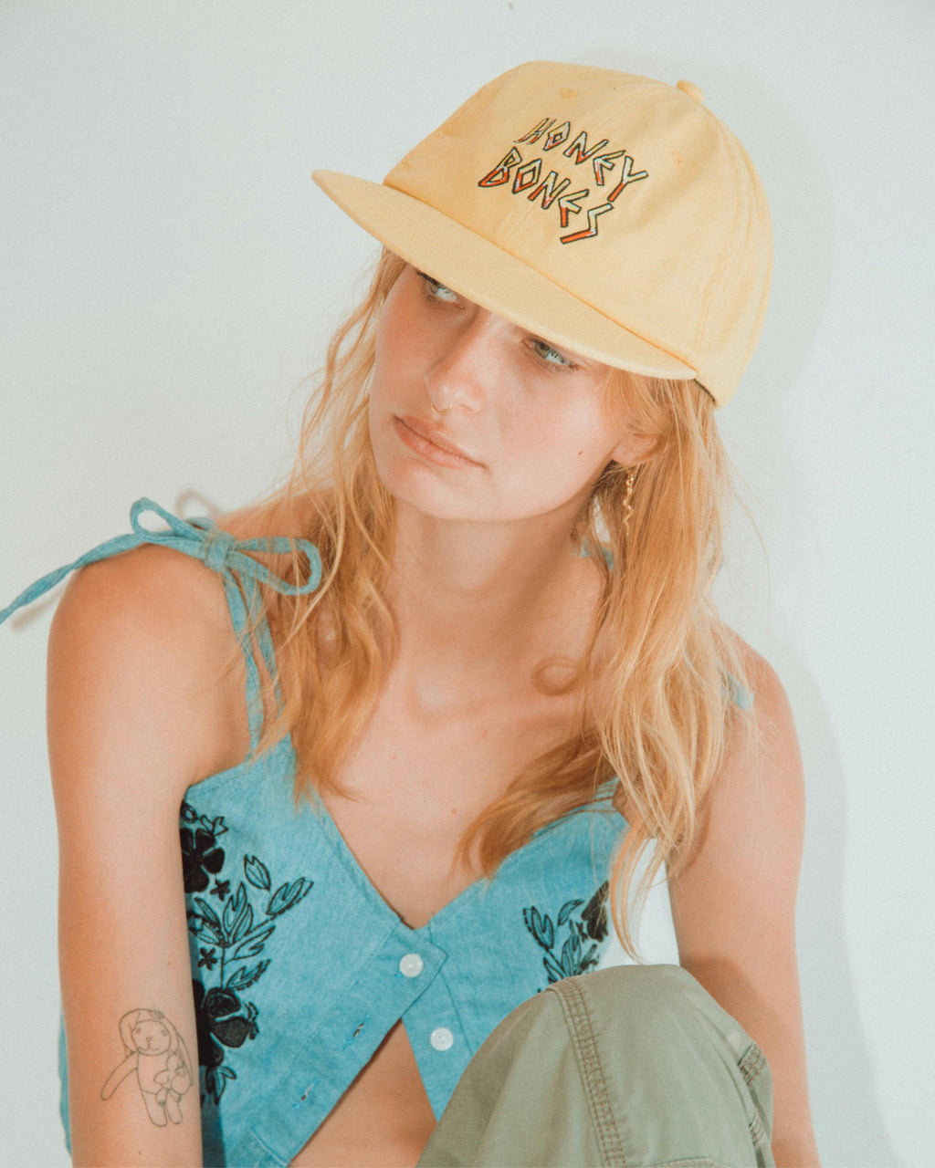 Dope Lemon // Stone Wash Cap // Honey Bones