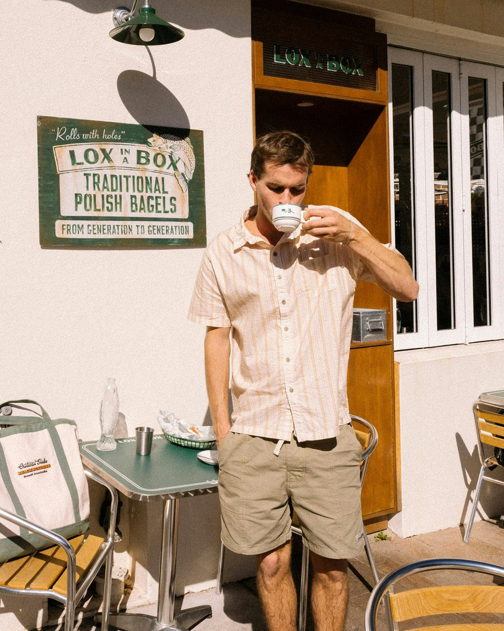 Stranded Shirt - Ecru