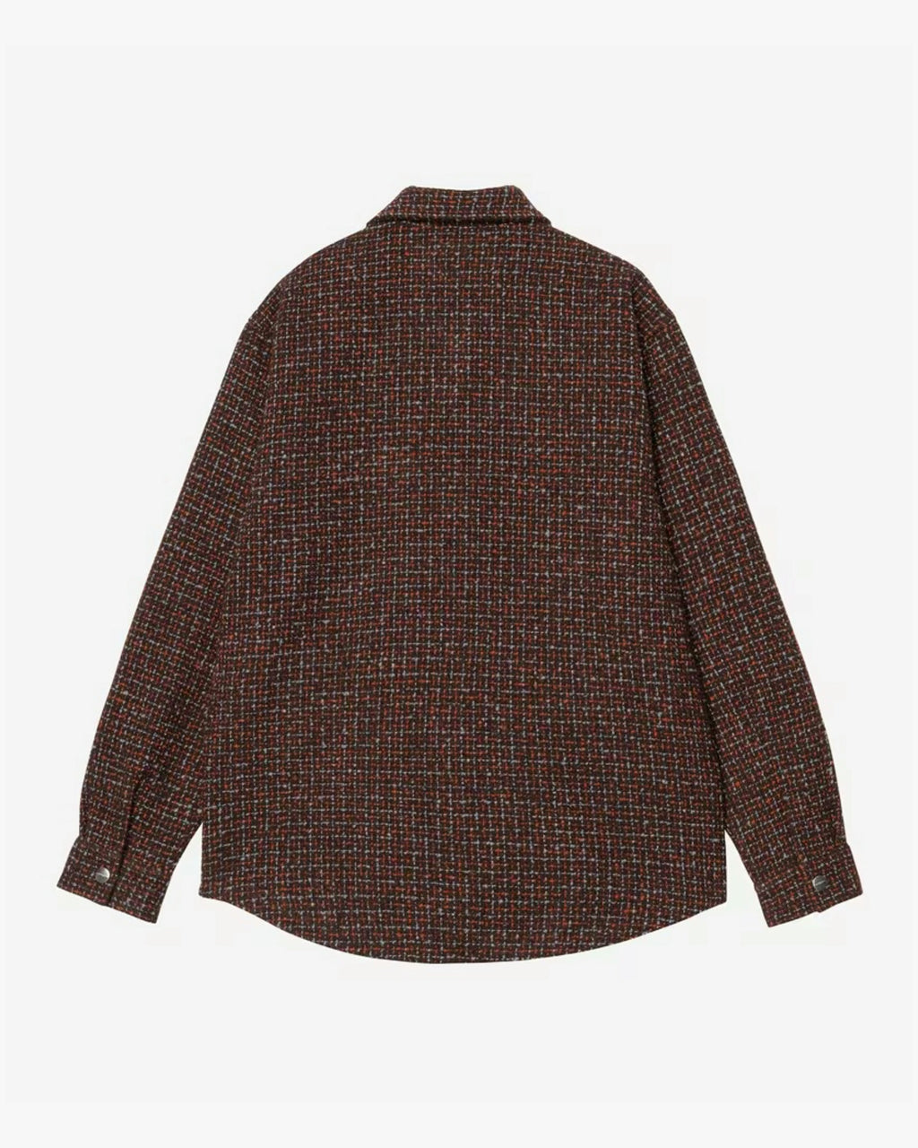 Carhartt WIP Bellamy Shirt Jacket in Red & Navy Check