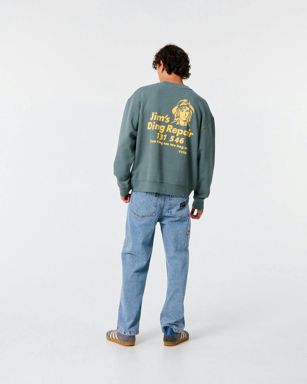 Ding Repairs Crew - Dusty Green