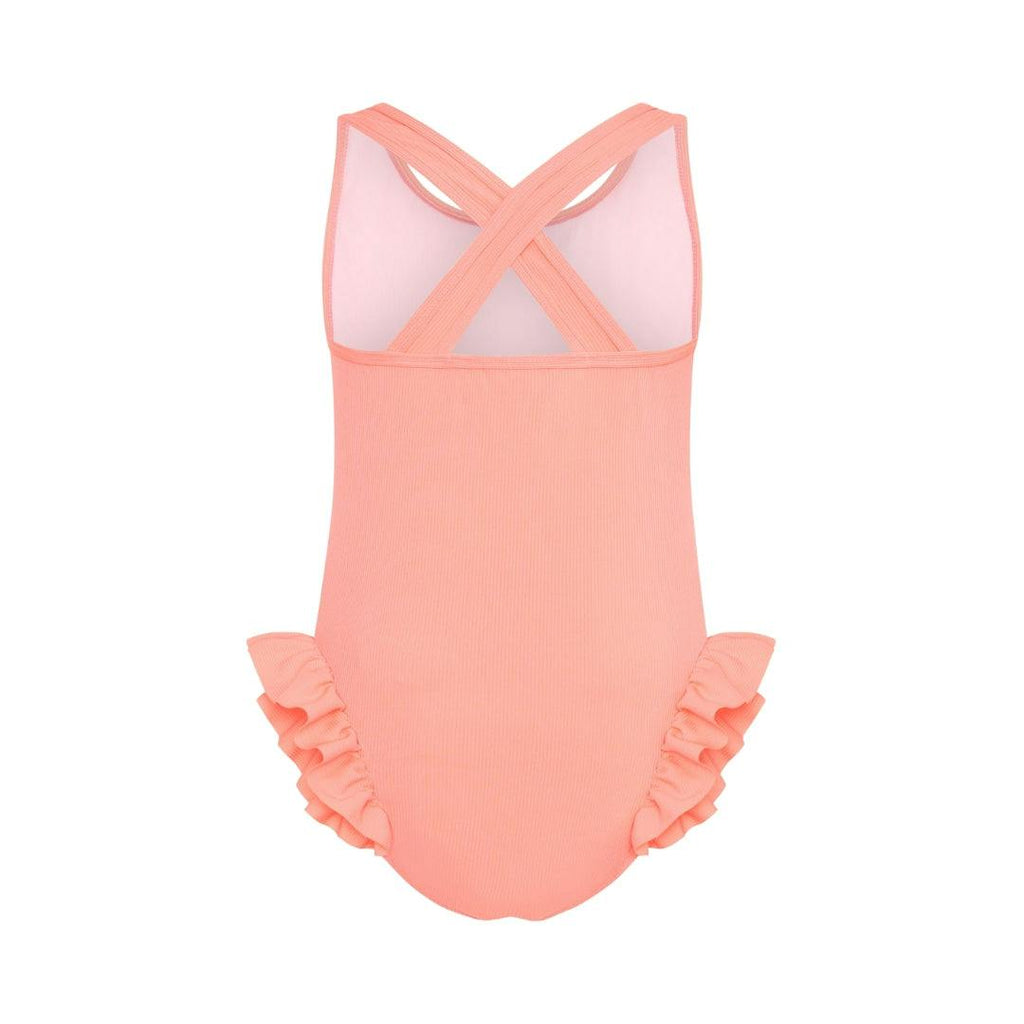 The Isla One Piece - Coral (Rib)