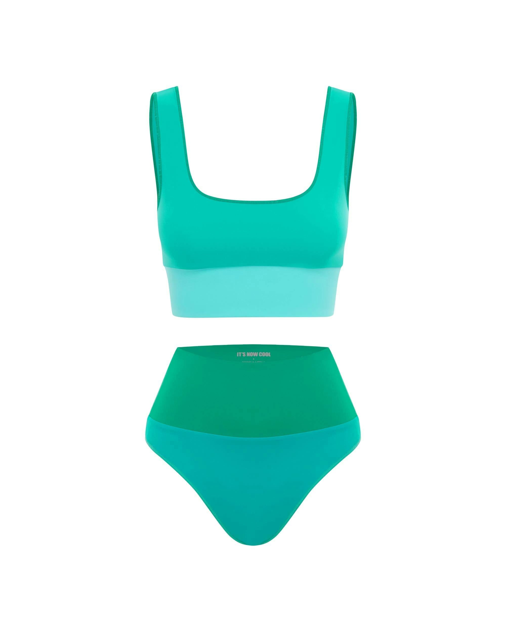 THE CONTOUR HIGH WAIST PANT - GREENE