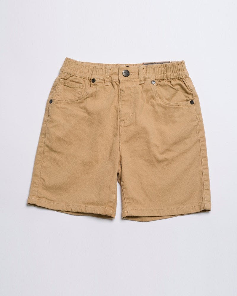Admiral Elastic Waist Stretch Chino Short - Youth