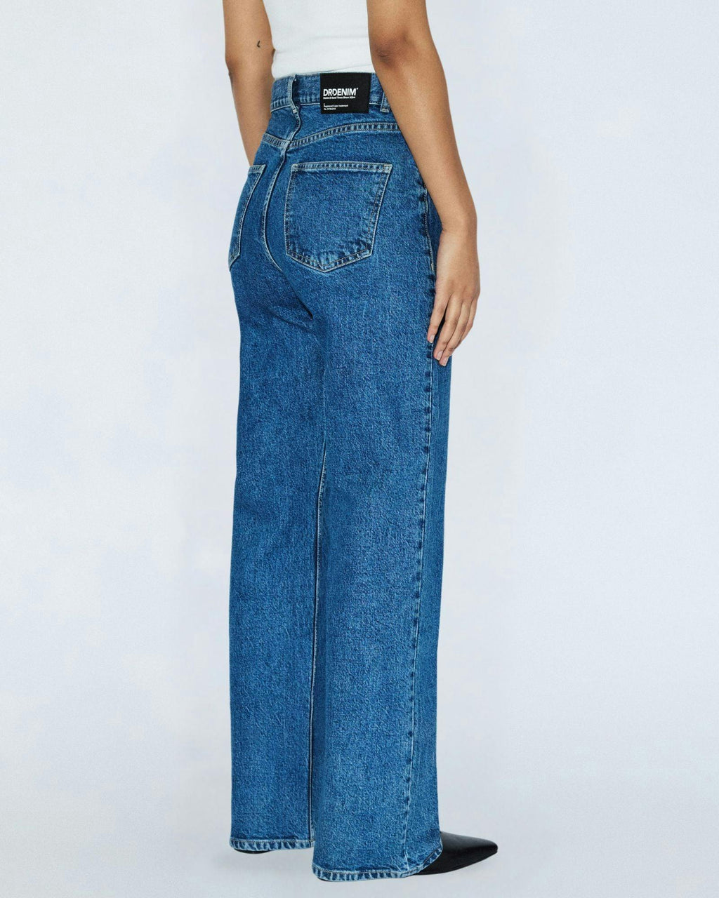 Echo High Straight Jeans - Bay Mid Retro