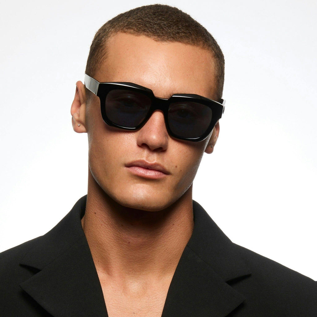 VIVID Bio-Acetate Gloss Black | Blue Telluric Lens