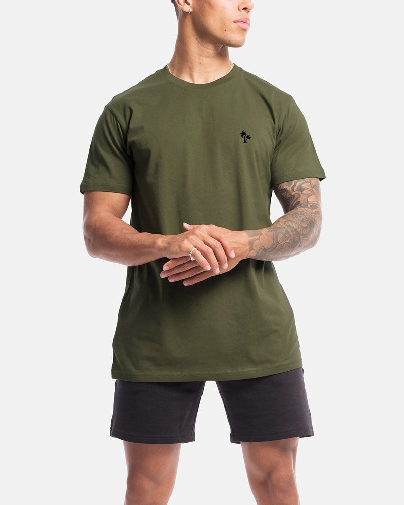 Palm Embroidery Tee