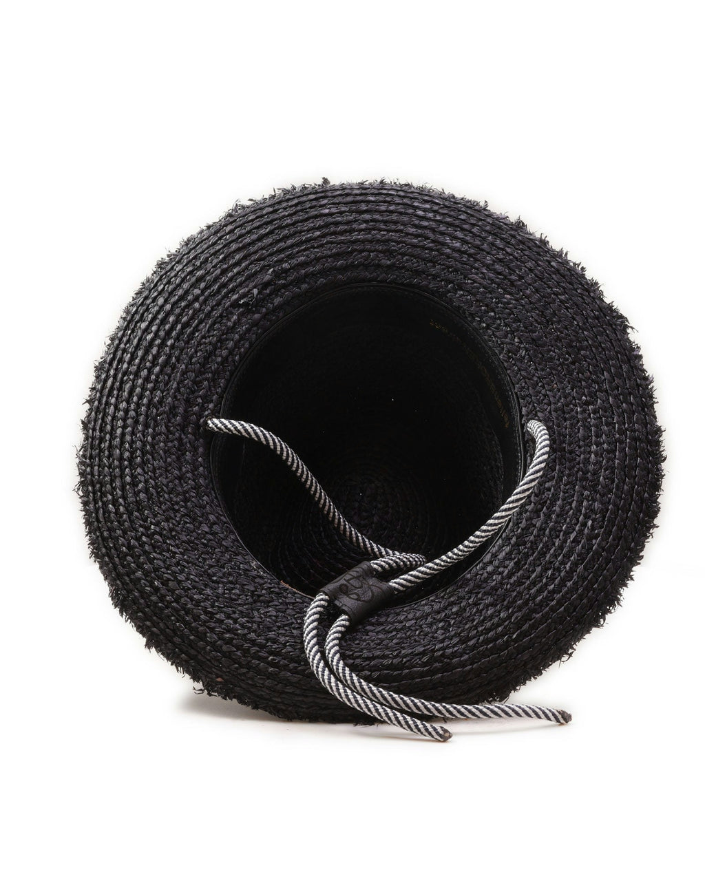 The Outrider Straw Hat – Black Raffia