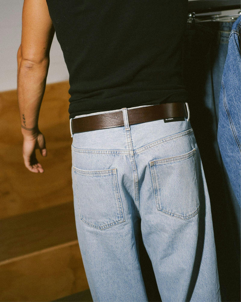 Kobe Baggy Jeans - Stream Light Retro