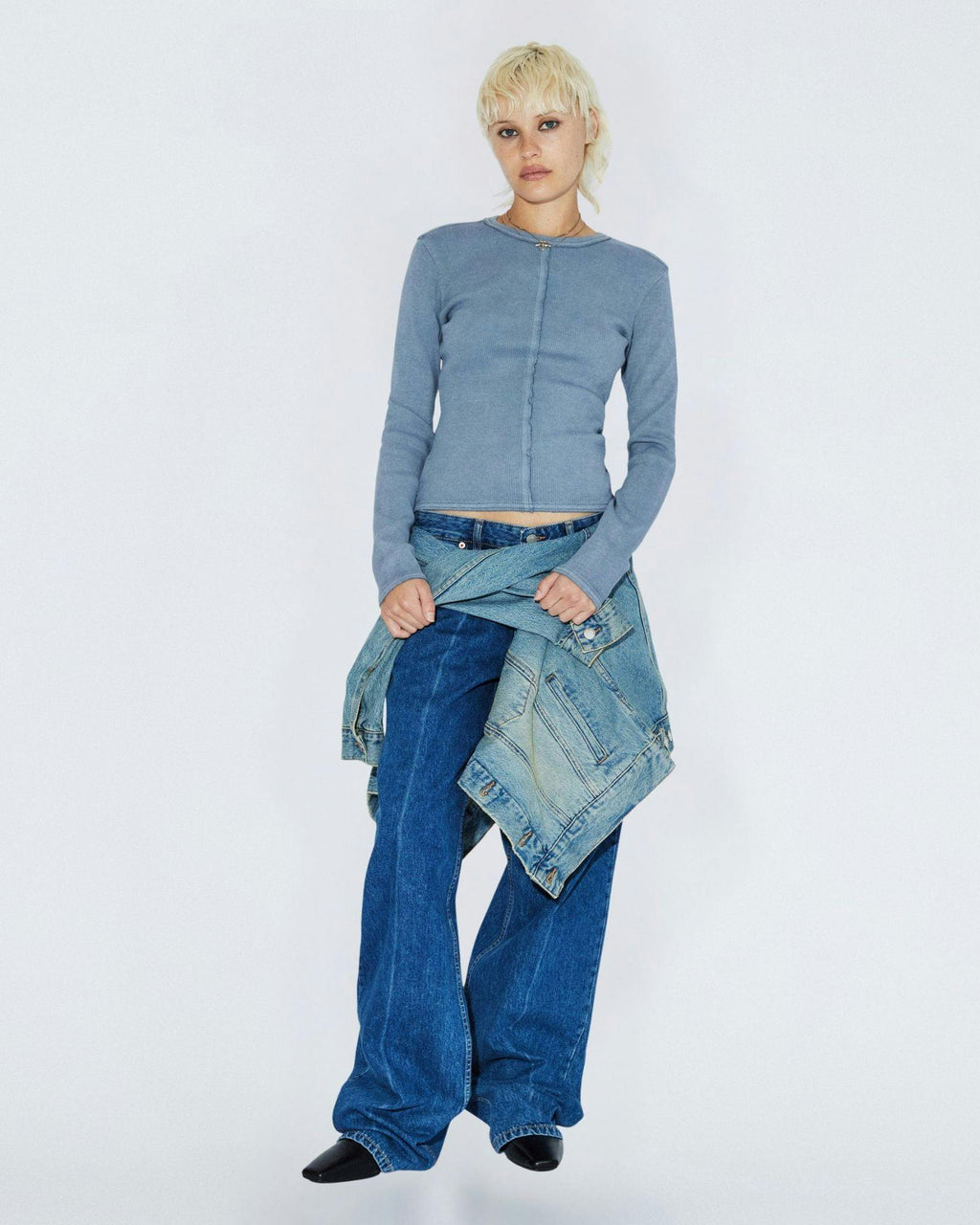 Stella Rib - Washed Blue
