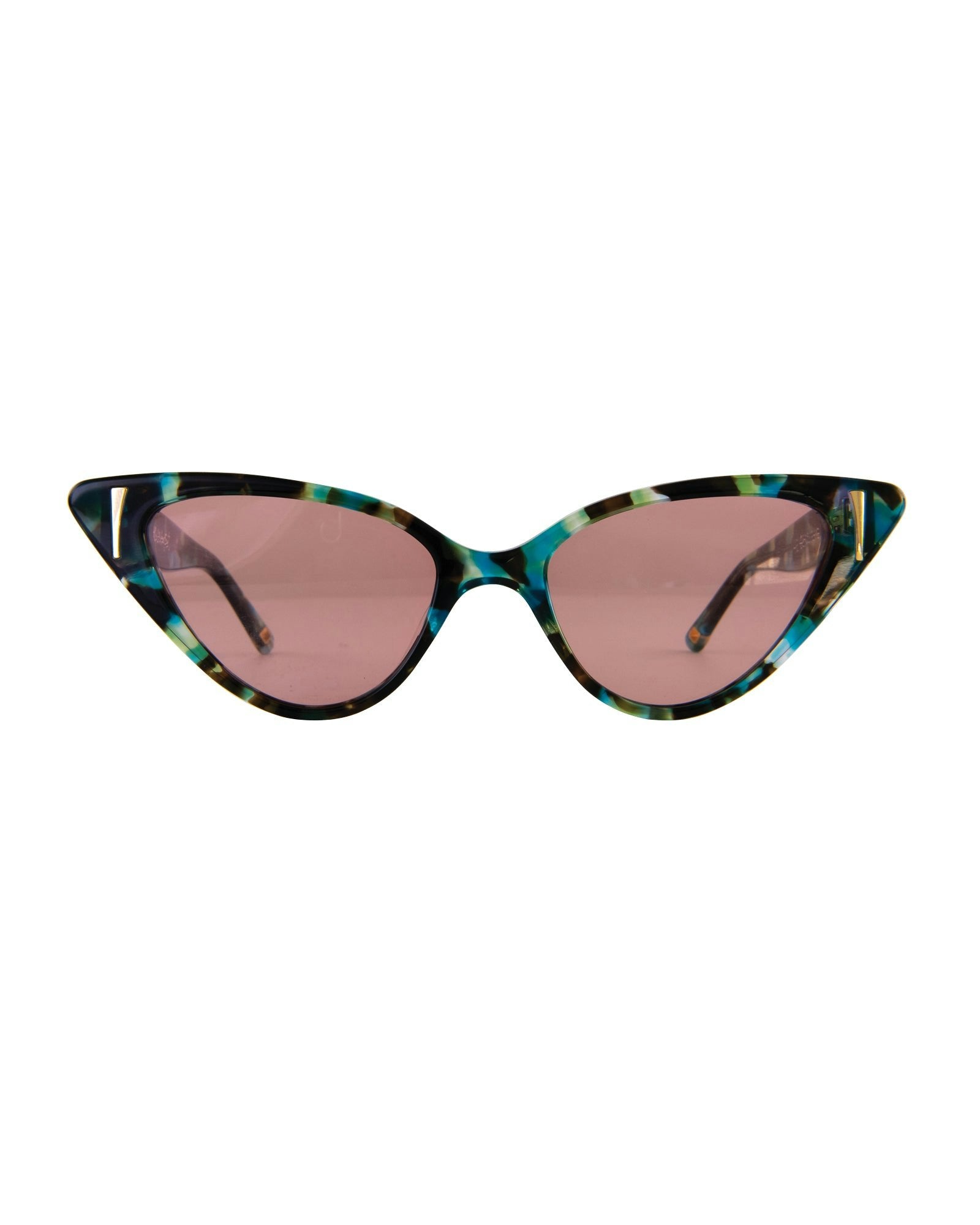 The Astral Plane – Galaxy Cat-Eye Sunglasses | Pink Polarised Lenses