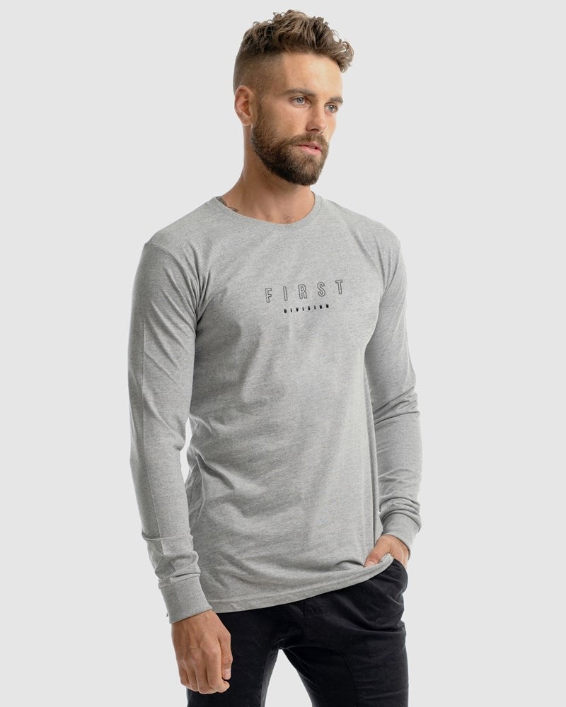 First Embroidery Long Sleeve Tee