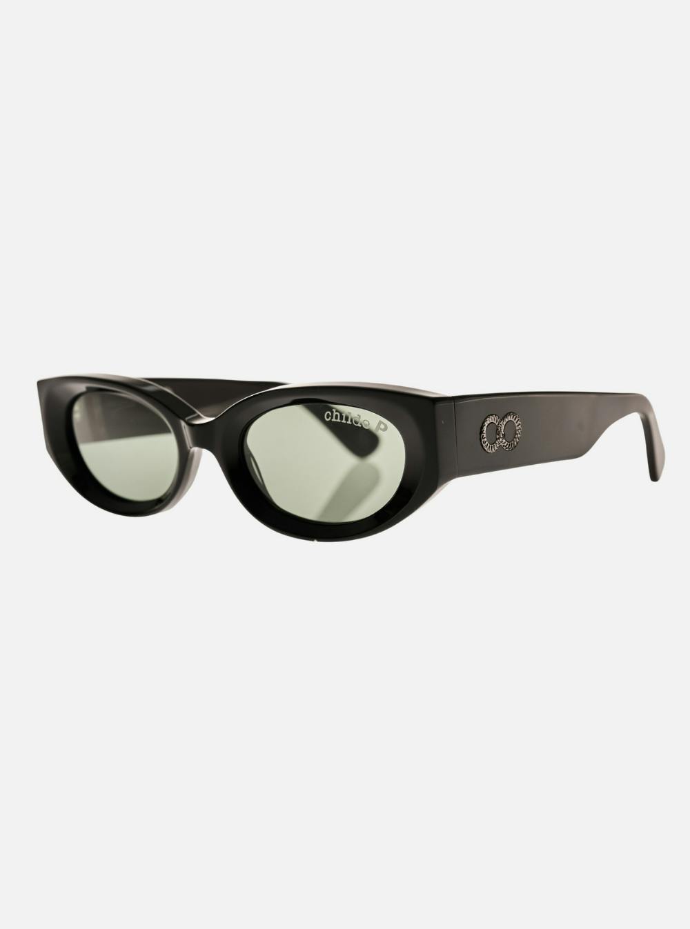 ORACLE Gloss Black | Green Polarised Bio Lens