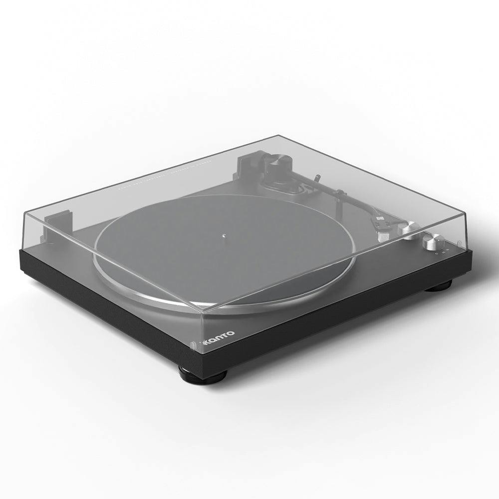 Kanto OBI3 Turntable with Bluetooth 5.3, Preamp, and Pitch Control - Matte Black