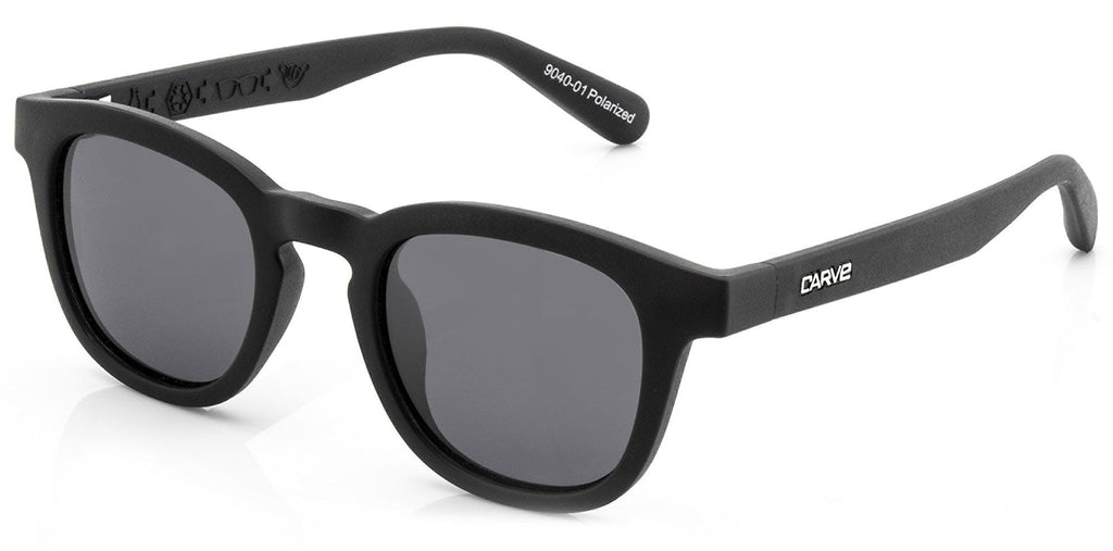 Havana - Polarized Matt Black Frame Recycled Sunglasses