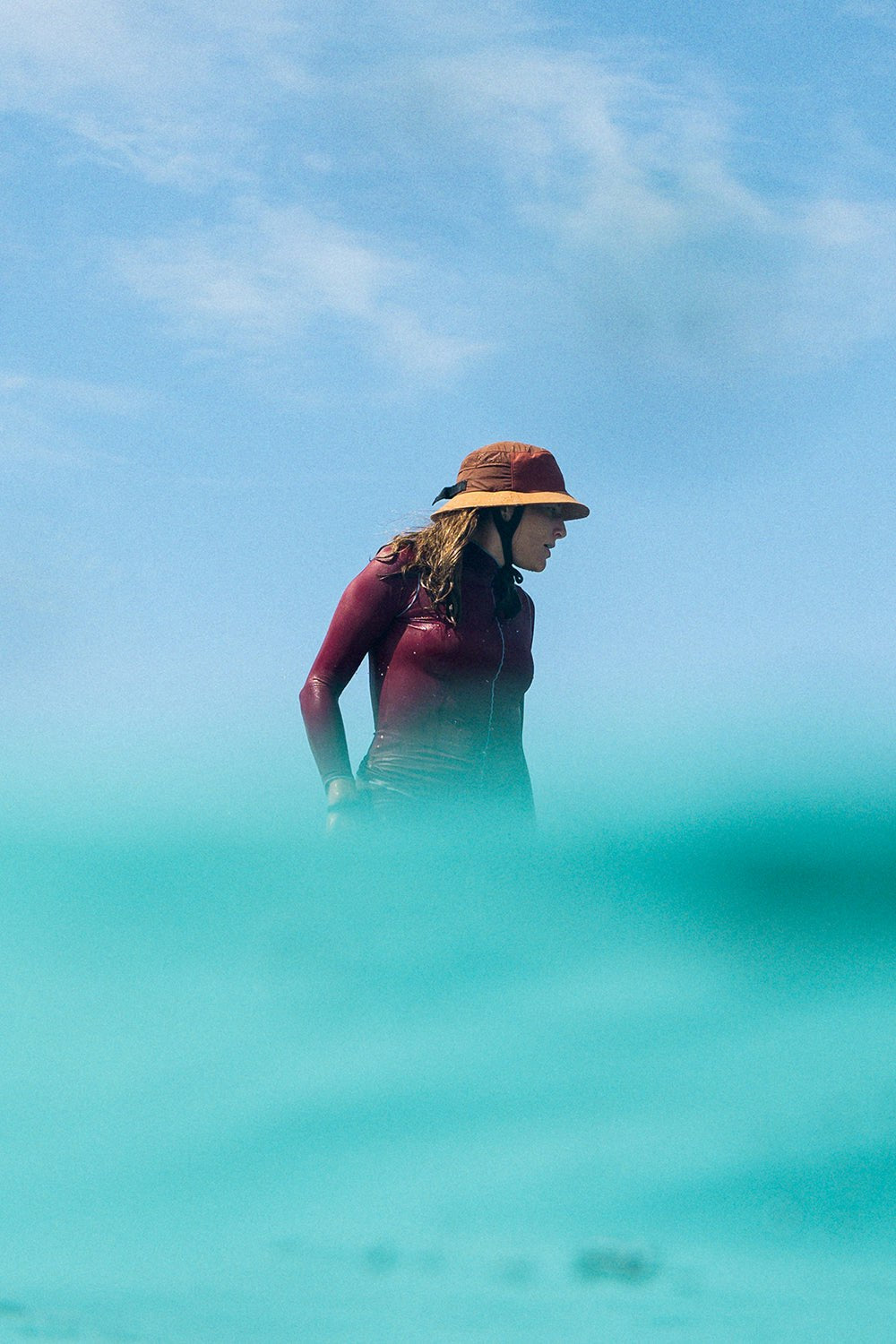 Midday Rashguard - Merlot