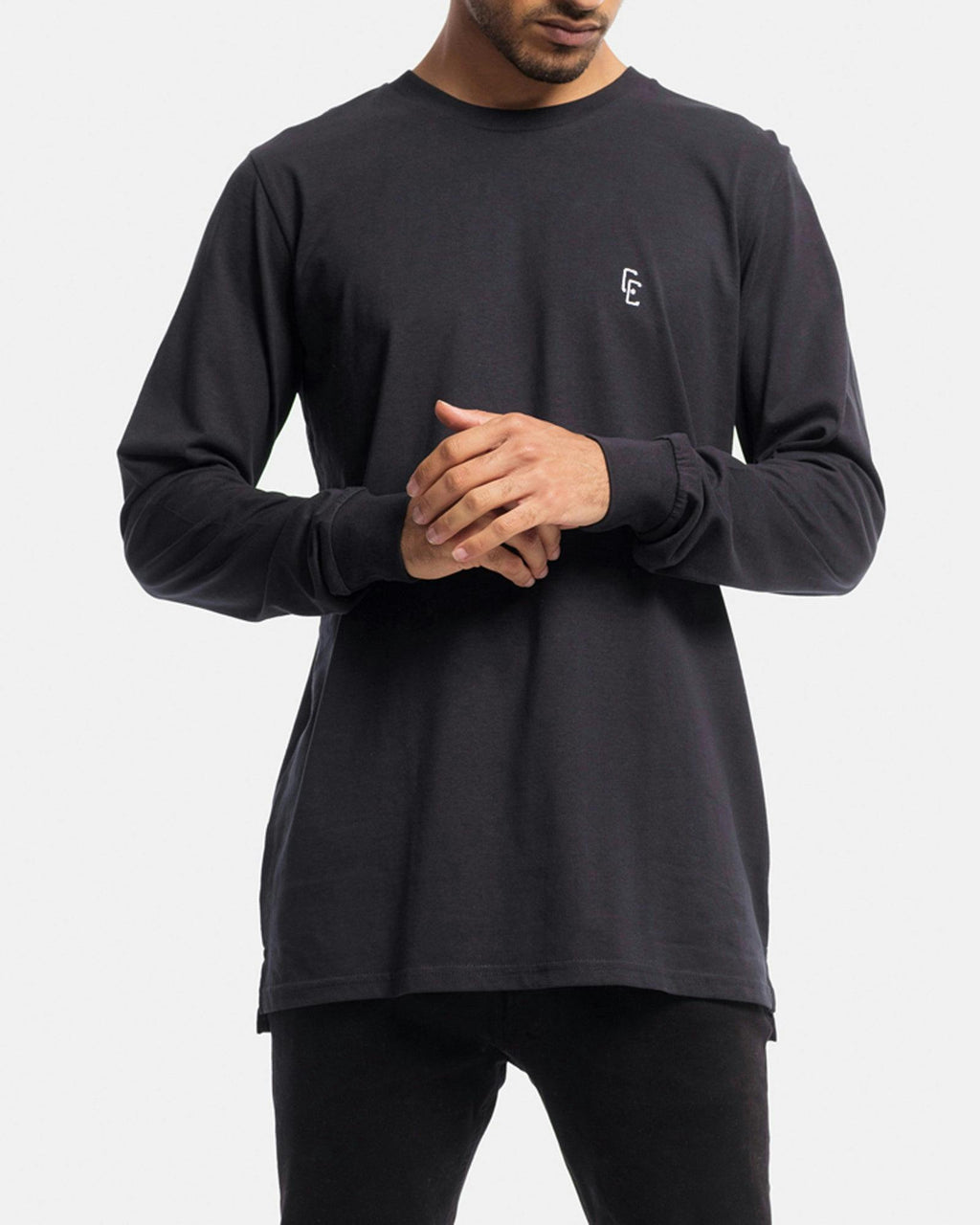 Cypher Embroidery Long Sleeve Tee