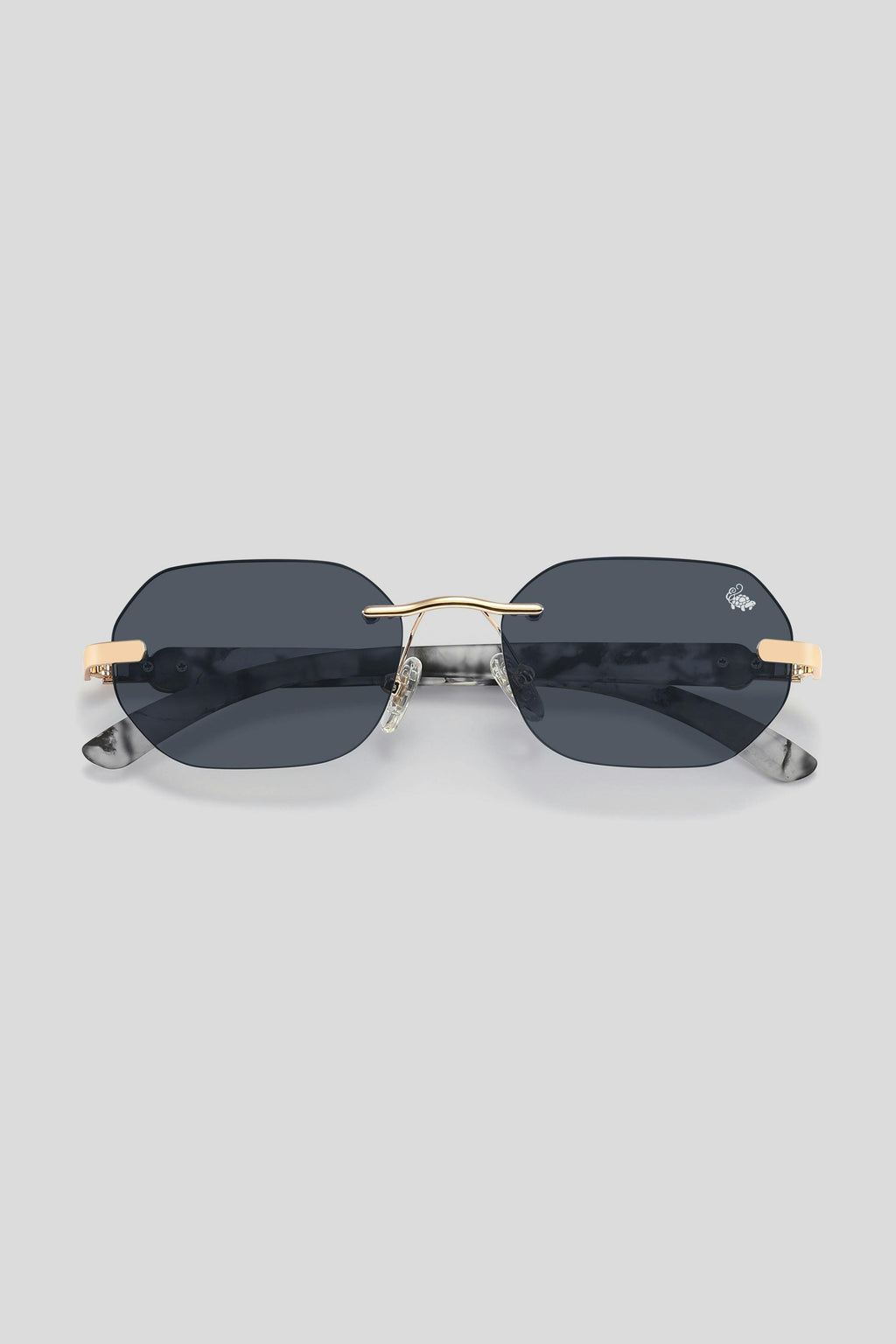Willow White Marble | Black