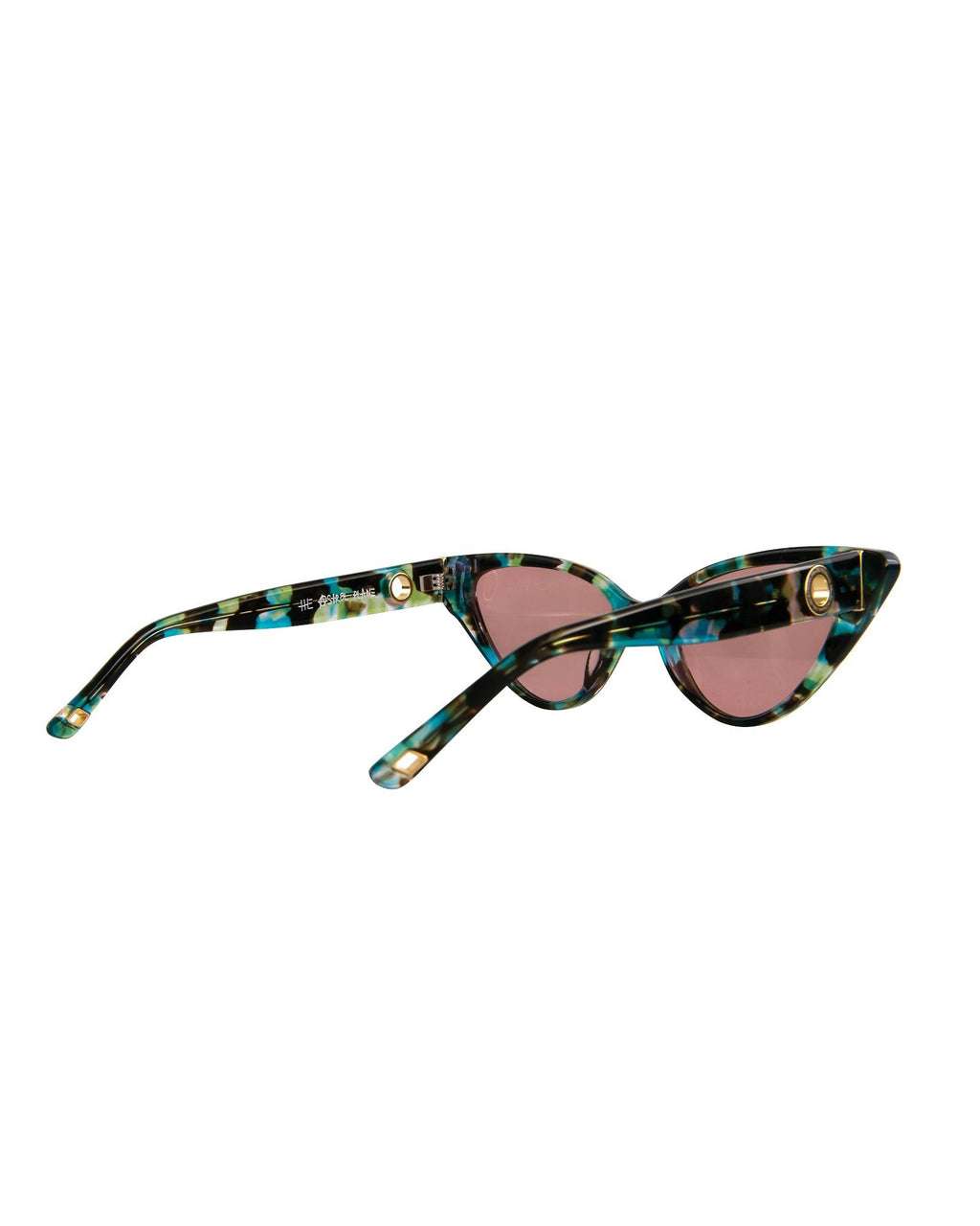 The Astral Plane – Galaxy Cat-Eye Sunglasses | Pink Polarised Lenses