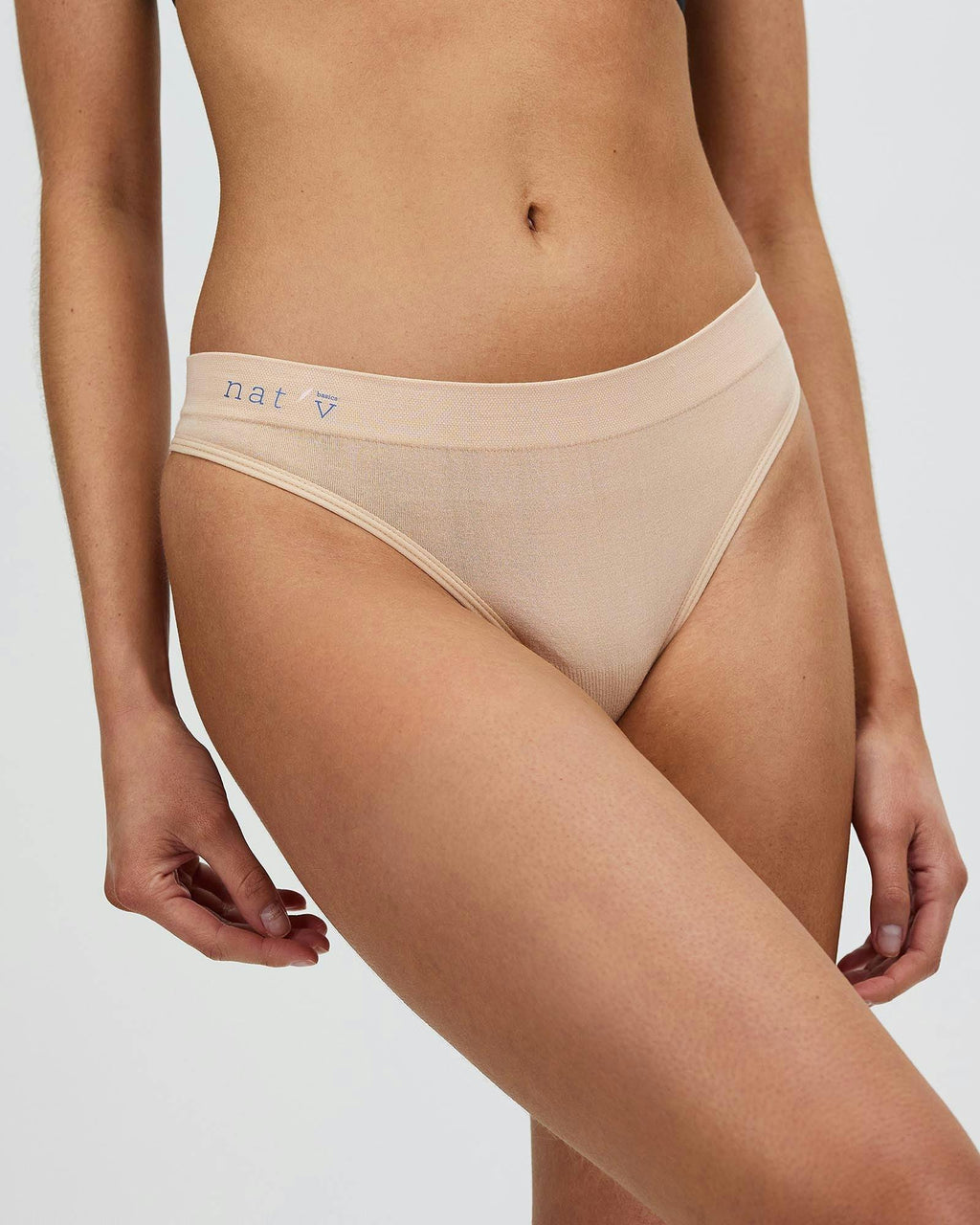 Cheeky Modal G-String Underwear 4 Pack - Bone