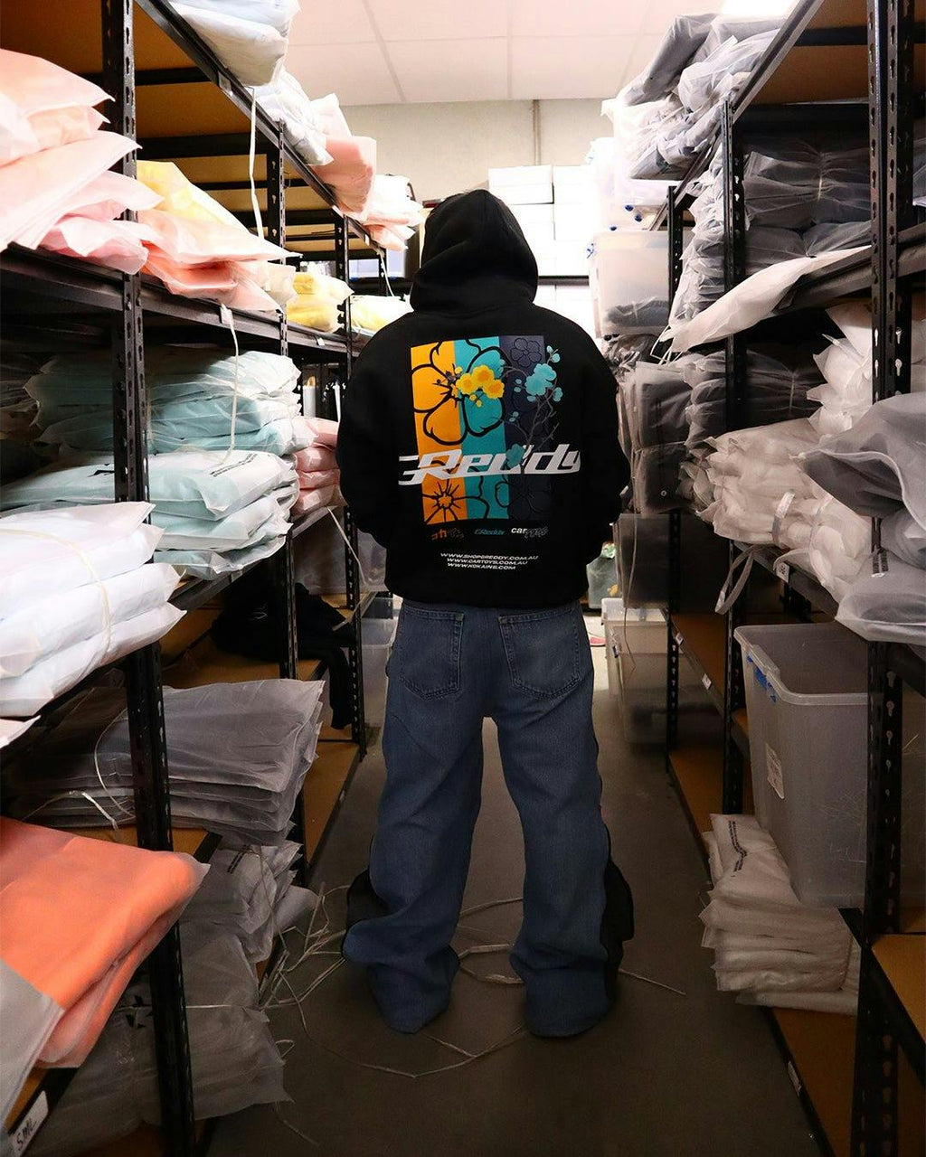"GReddy" Collab Hoodie // BLACK