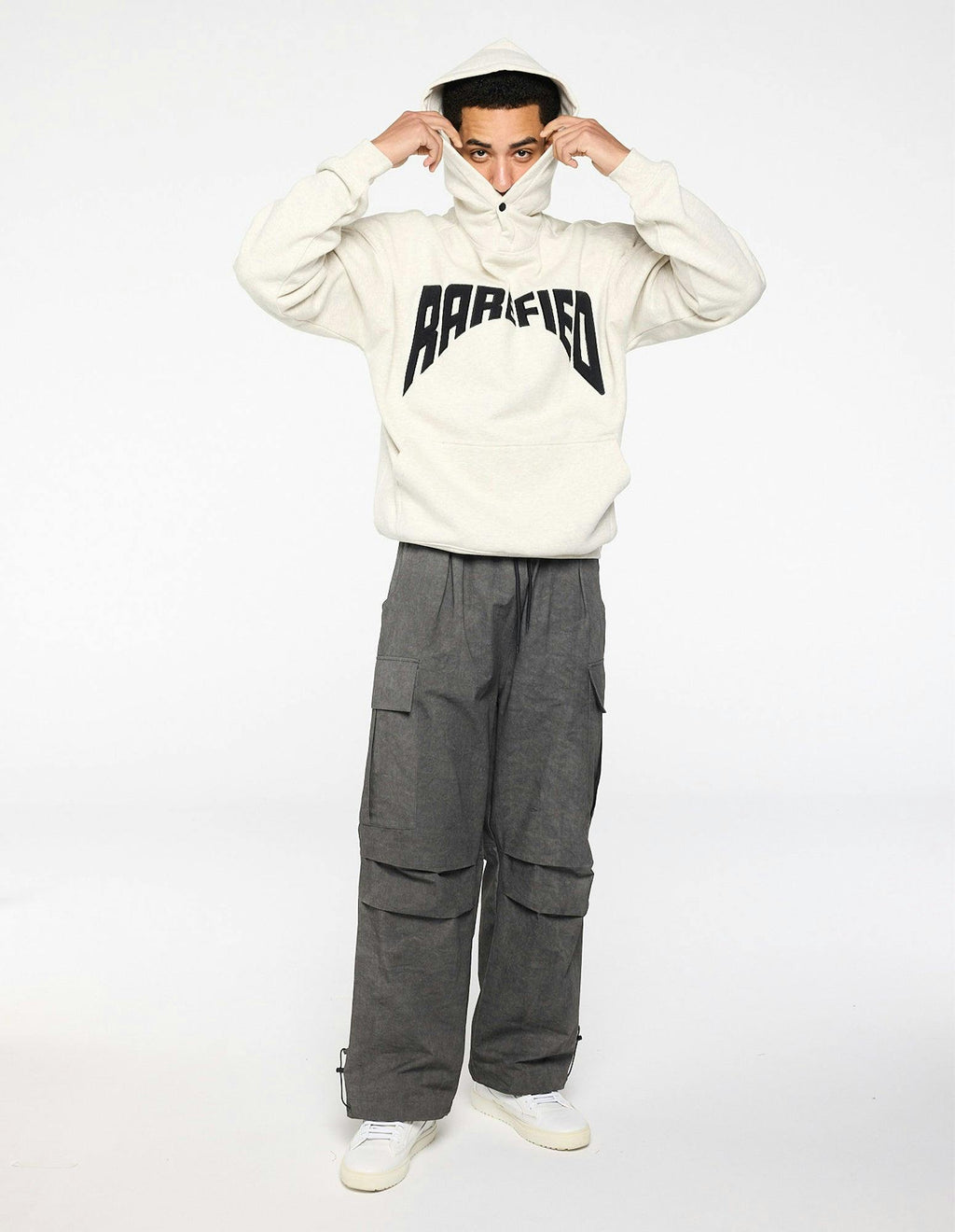 Curved Logo Hoodie