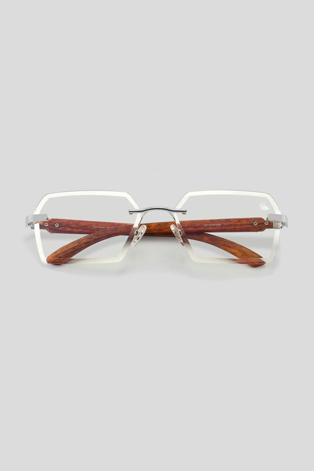 Kennedy Wood Silver | Anti Blue