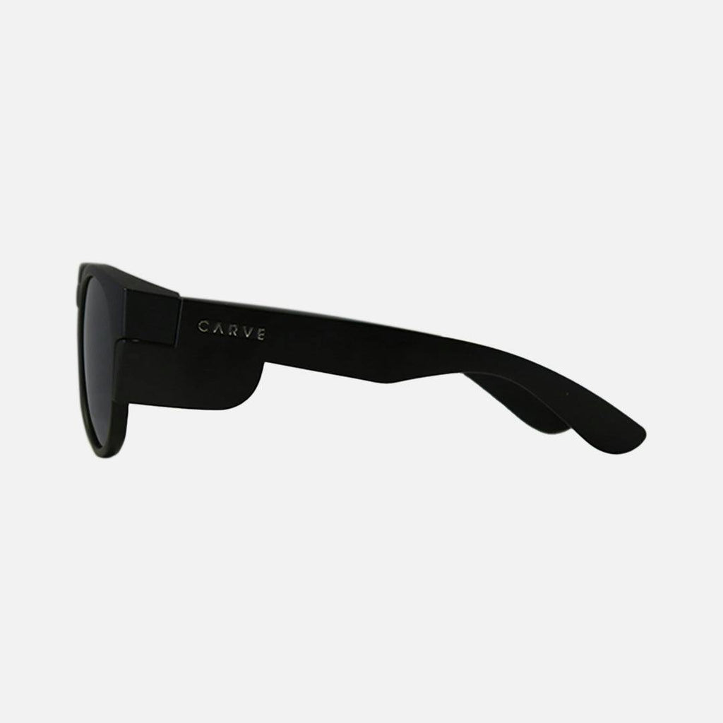 Chippy - Safety Matte Black Frame Grey Polarized Lens